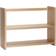 Hübsch Nomad Double Regal Natural Wall Shelf 62cm