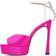 Jimmy Choo Saeda 125 - Fuchsia/Crystal Honey