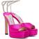 Jimmy Choo Saeda 125 - Fuchsia/Crystal Honey