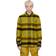 Rick Owens Yellow Check Shirt 32P ACID PLAID IT