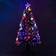 Homcom Pre-Lit Artificial Frosted Christmas Tree 120cm