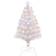 Homcom Pre-Lit Artificial White Christmas Tree 90cm