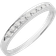 Gemondo Classic Round Eternity Band Ring - White Gold/Diamonds