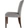 Bolero Chiswick Charcoal Grey Kitchen Chair 91cm