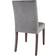 Bolero Chiswick Charcoal Grey Kitchen Chair 91cm