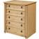 Mercers Furniture Corona Antique Wax Chest of Drawer 80x89cm