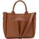 Claudia Canova Megan Front Pocket Grab Bag - Tan