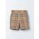 Burberry Childrens Check Cotton Shorts 18M