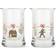 Holmegaard Christmas Shot Glass 3cl 2pcs