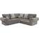 Furniture 786 Chingford Grey Sofa 250cm 3pcs 5 Seater