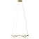 Rebello Decor Circle of Life V2 Raw Brass/Opal White Pendant Lamp 65cm