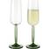 Kähler Hammershøi Green Champagne Glass 24cl 2pcs