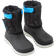 Quechua Kid's Warm Waterproof Snow Hiking Boots - Deep Cyan/Carbon Grey