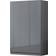 Fwstyle Stora Grey Gloss Wardrobe 120x180cm