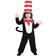 Smiffys Kids Cat in the Hat Jumpsuit