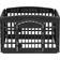 Iris 24-inch Pet Plastic Playpen 89.2x60.5cm