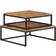 vidaXL Insert Brown Coffee Table 70x68cm 2pcs