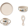 Liewood Vivi Silicon Tableware Set 4-pack Farm/Sandy