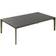 Ebern Designs Dury Bronze/Black Coffee Table 130x70cm