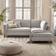 Furniturebox Frost Luxury Taupe Sofa 238cm 3 Seater