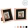 Nicola Spring 3D Box Light Wood/Black Photo Frame 22.5x22.5cm