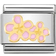 Nomination Composable Classic Link Peach Flower - Silver/Gold/Pink