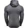 Gorilla Wear Delta Zipped Hoodie - Gray