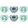 Nuk Comfy Orthodontic Pacifiers 6-18m 6-pack