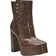 Balmain Brune Mini Monogram - Brown