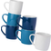 Argon Tableware Coloured Coffee Cup 35cl 6pcs
