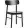 Woud Soma Black Painted Ash Kitchen Chair 78.7cm