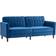 Homcom Convertible Futon Blue Sofa 189cm 3 Seater