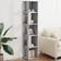 vidaXL 816027 Grey Sonoma Oak Book Shelf 164.5cm