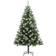 vidaXL Snow Hinge Green/White Christmas Tree 150cm