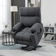 Homcom Electric Power Lift Grey Armchair 109.2cm