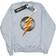 DC Comics Boy's Justice League Movie Flash Emblem Sweatshirt - Sports Grey