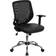 Emma + Oliver Black Mesh Tapered Back Swivel Office Chair