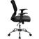 Emma + Oliver Black Mesh Tapered Back Swivel Office Chair