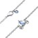 Pandora Disney Cinderella's Carriage Collier Necklace - Silver/Blue/Transparent