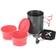 OEX Kuju Stove Set - Black/Red