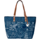 The Bradford Exchange Disney All Ears Mickey Mouse Tote Bag - Blue