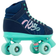 Rio Roller Lumina Quad Skates - Navy/Green