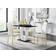 Canora Grey Scottsmoor Modern White Dining Set