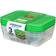 Sistema Nest It Meal Prep Food Container 3pcs 1L