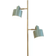 DybergLarsen Ocean Olive/Brass Floor Lamp 162cm