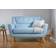 Birlea Lambeth Duck Egg Blue Sofa 127cm 2 Seater