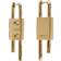 Givenchy Lock Earrings - Gold