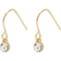 Pilgrim Lucia Earrings - Gold/Transparent