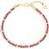 Leonardo Anka Double Row Bracelet - Gold/Red