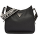 Prada Leather Hobo Bag - Black